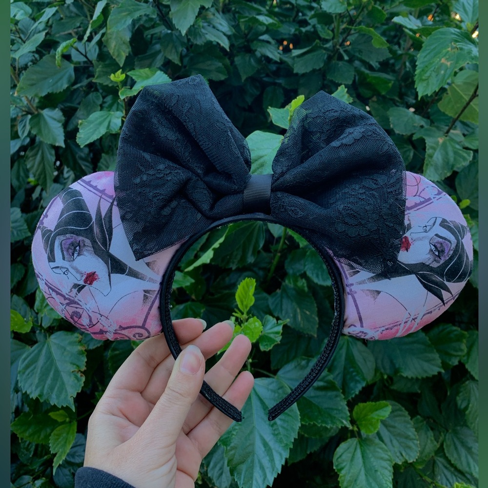 Maleficent Minnie Mouse Ears
